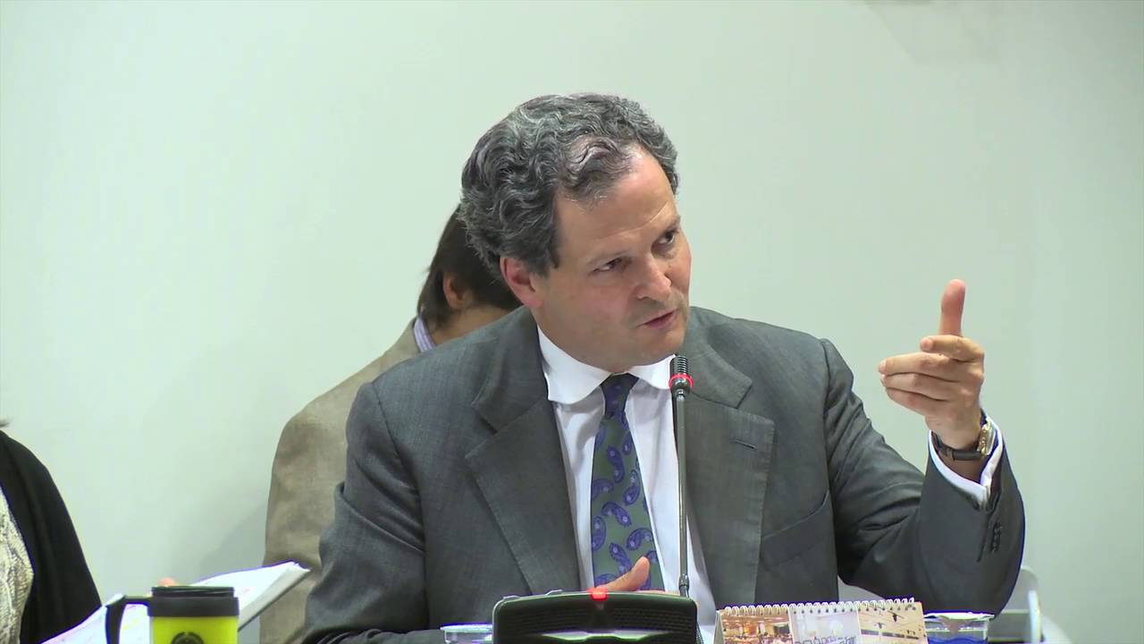Sergio Jaramillo habla en la Comisi&oacute;n Primera de la C&aacute;mara de Representantes