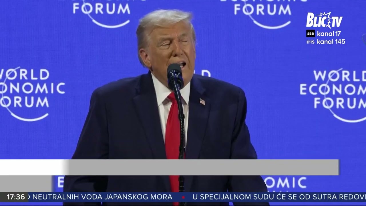 Donald Tramp poručio u Davosu: 