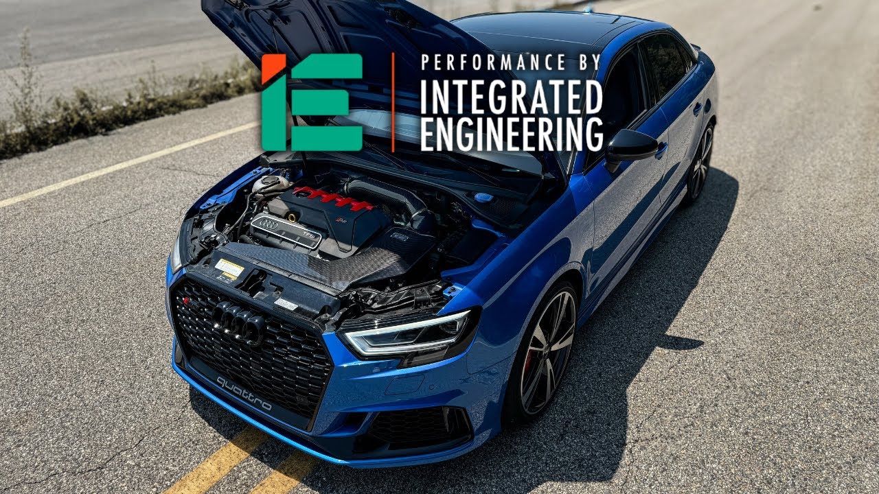 Установка и запуск впускного коллектора iE из углеродного волокна — Audi RS3 (8V и 8Y)