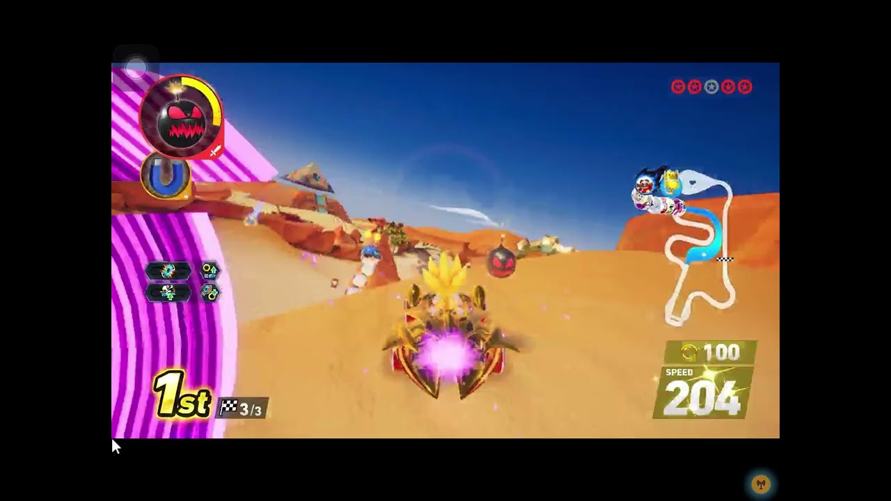 Sonic racing crossworlds. “sorry for lag”