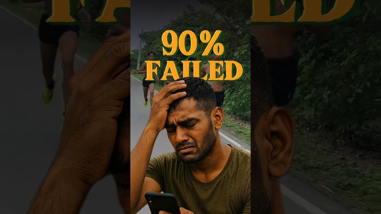 Agniveer Physical Test में 90% लोग क्यों फेल होते हैं | Indian Army Running Tips #shorts #agniveer