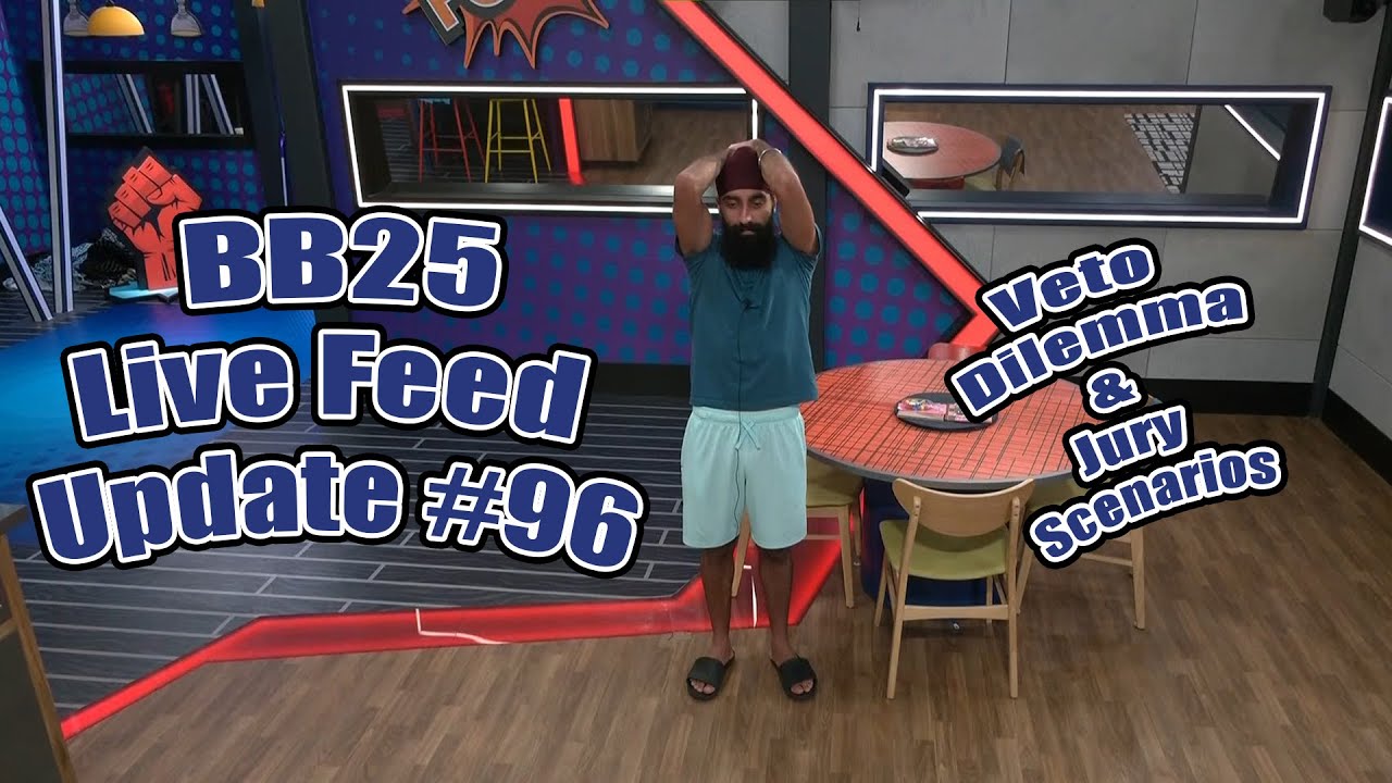 BB25 Live Feed Update #96 November 5th - Veto Dilemma & Jury Scenarios