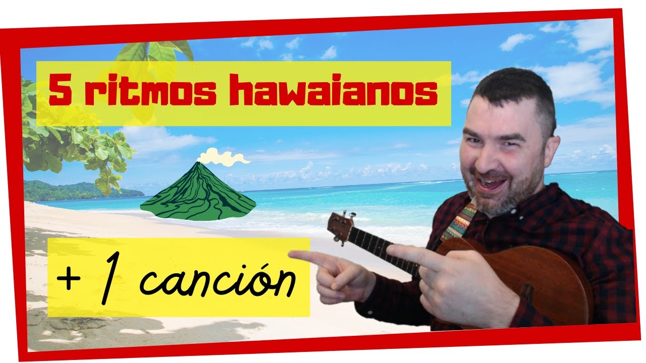 Cómo tocar RITMO HAWAIANO en Ukelele 🍍 (5 ritmos hawaianos + una CANCIÓN)