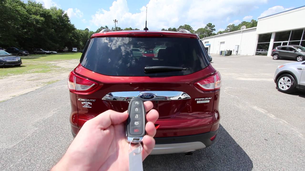 2016 Ford Escape with Titanium Package - Condition Report and Review at Ravenel Ford