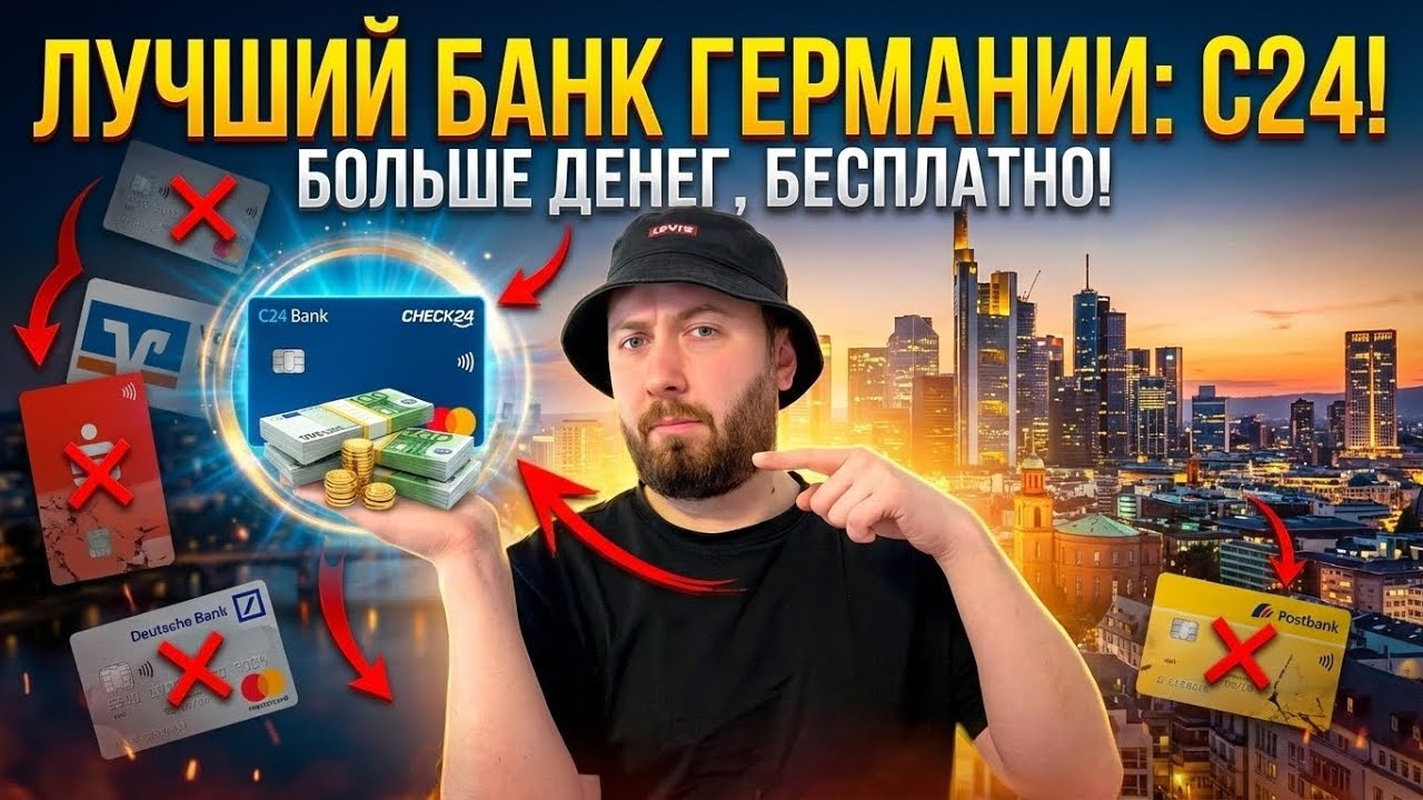 Самый ЛУЧШИЙ БАНК в Германии! Получайте деньги до 5000&euro; в год!