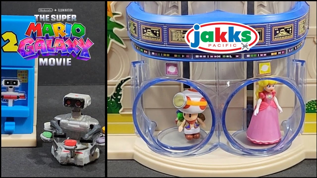 Обзор! Игровой набор Super Mario Galaxy Movie от Jakks Gateway Galaxy.