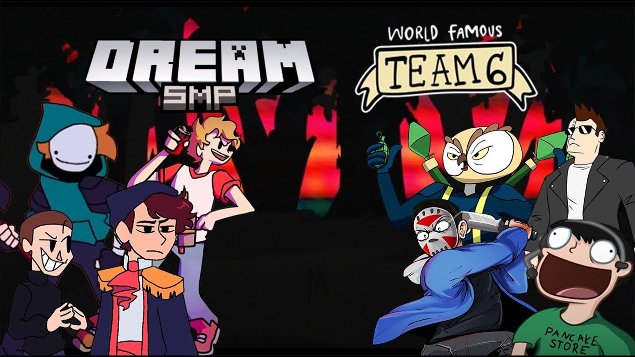 [FNF] THE VANOSS CREW VS THE DREAM SMP! (Triple Trouble Cover)