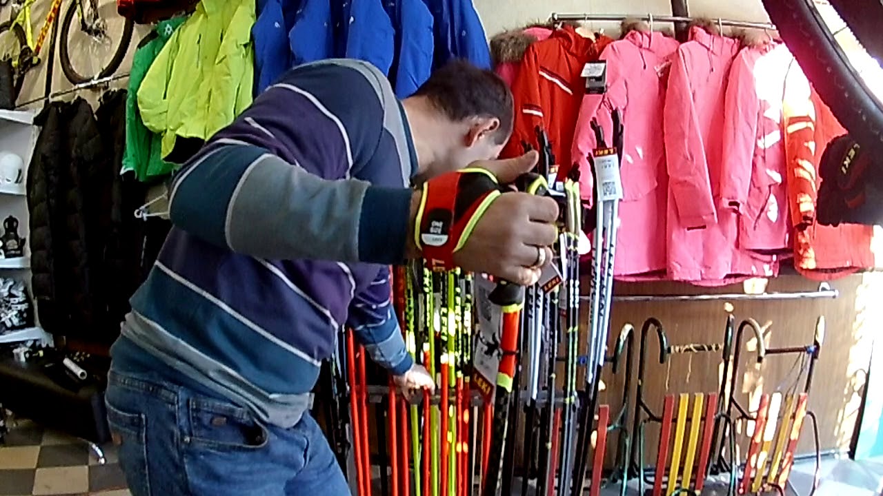 Видео обзор горнолыжных палок Leki WCR TBS SL 3D, от Киевского магазин VeloViva на Вербицкого 36