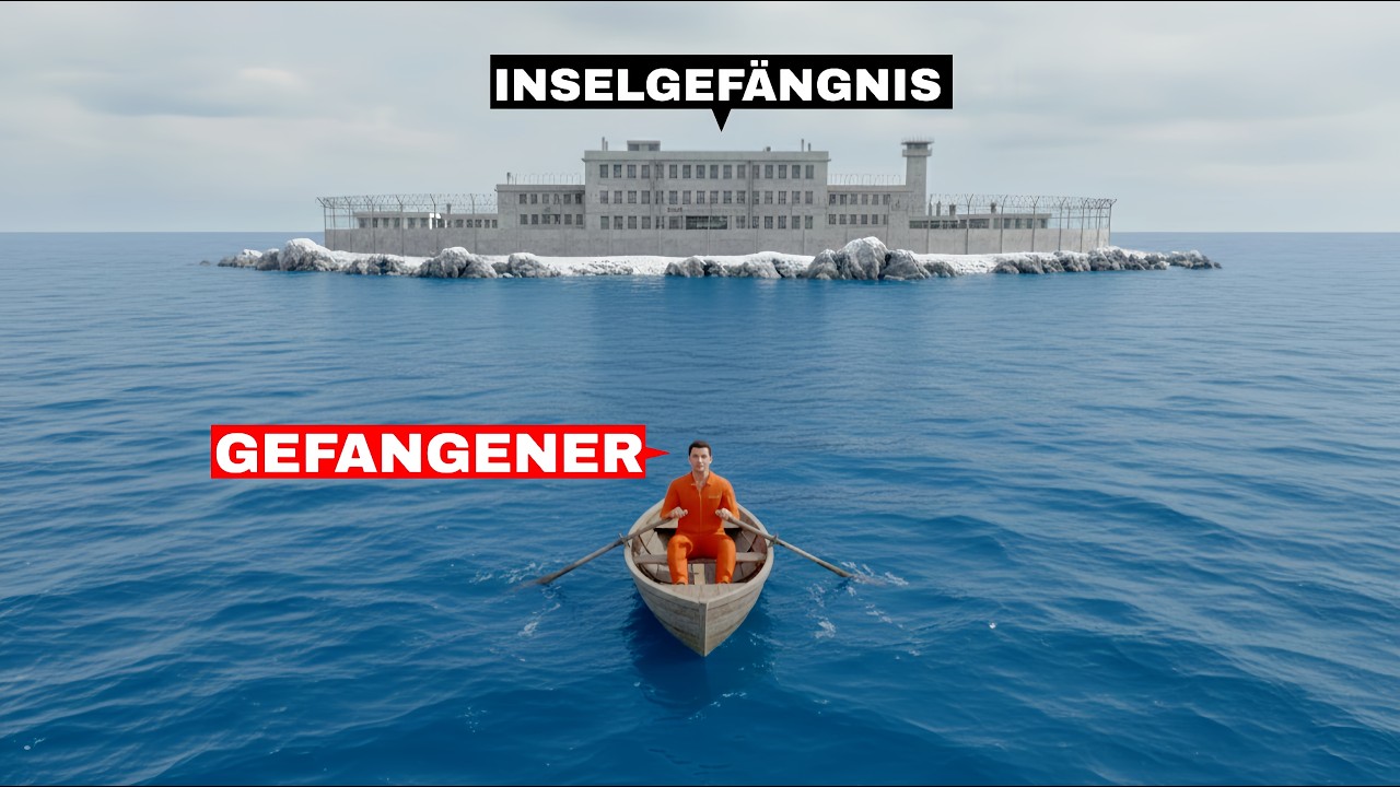 Die Flucht eines Gefangenen aus dem Inselgefängnis