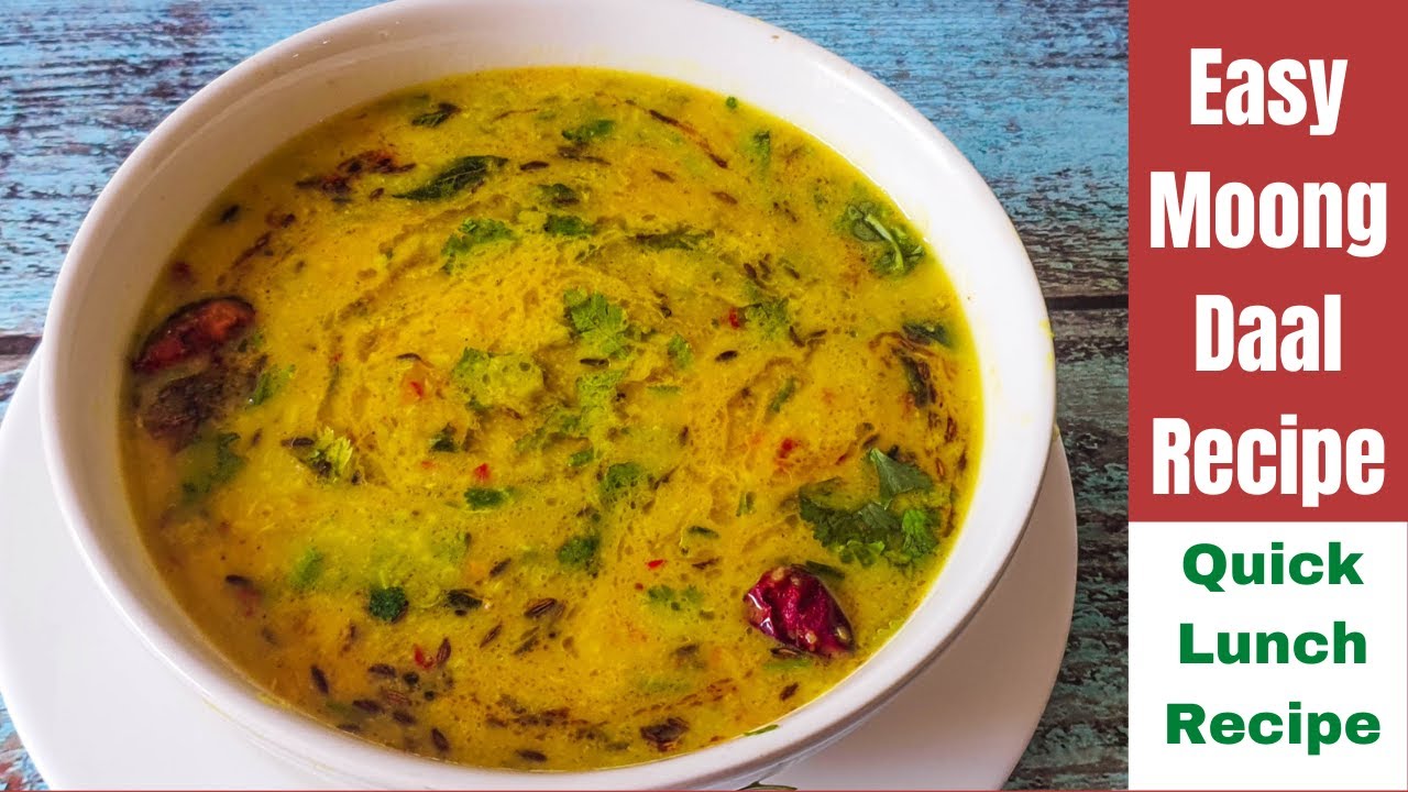 Quick and Easy Moong Daal Recipe |मूंग दाल बनाने का आसान तरीका | No Onion Garlic yellow Daal Recipe