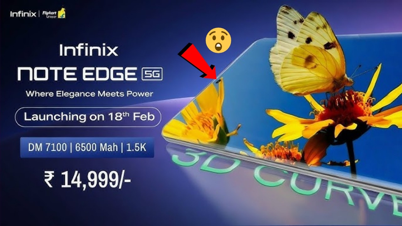 Infinix Note Edge 5G Launch In India | Infinix Note Edge 5G Camera, Processor, Price In India 🔥
