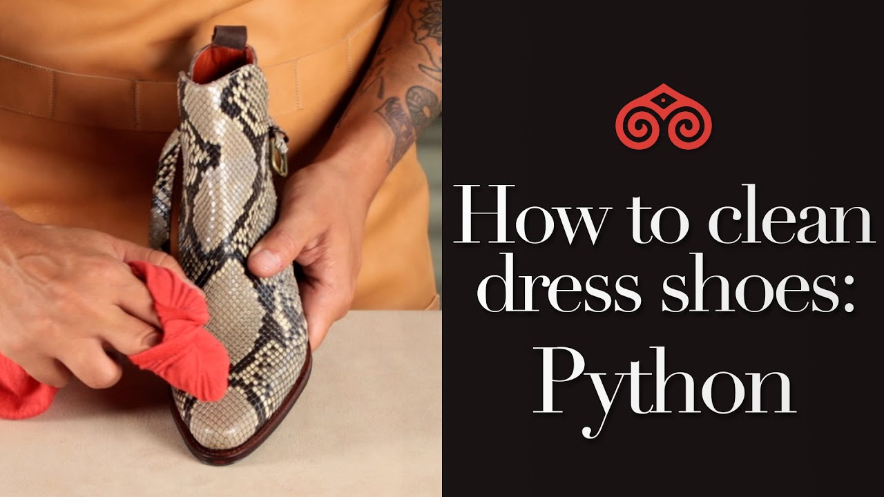 How to clean Python Skin Shoes · CARMINA SHOEMAKER