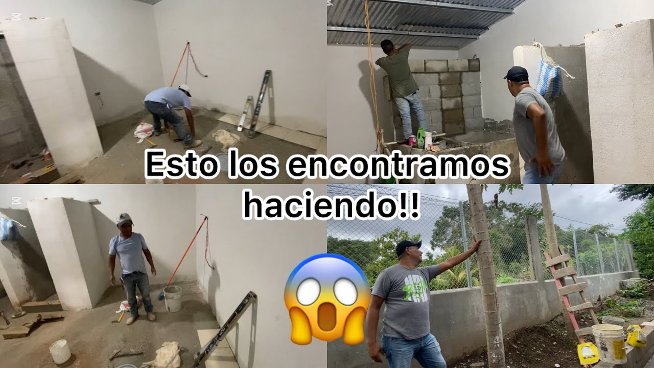 🔴Don Mario y Jose ya en la construcci&oacute;n y vean lo que los encontramos haciendo 😳