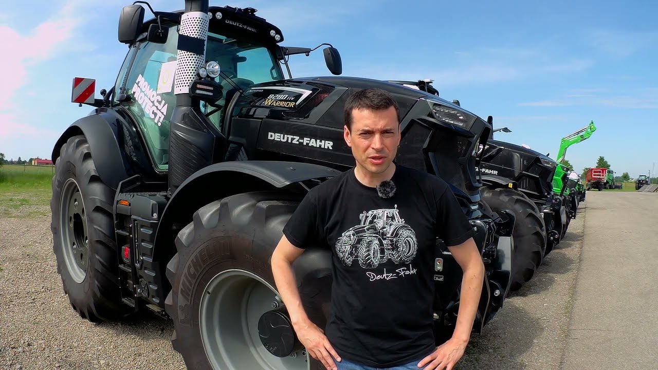 DEUTZ-FAHR Dowiedz się więcej! Pokrętła Eco-Power i ACC w modelach TTV