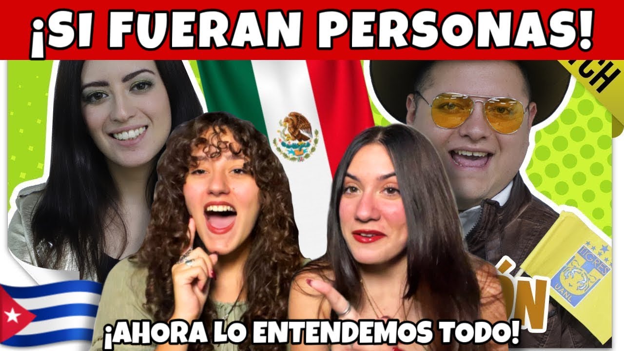 🇨🇺🤣CUBANAS REACCIONAN A SI LOS ESTADOS DE MÉXICO FUERAN PERSONAS🇲🇽