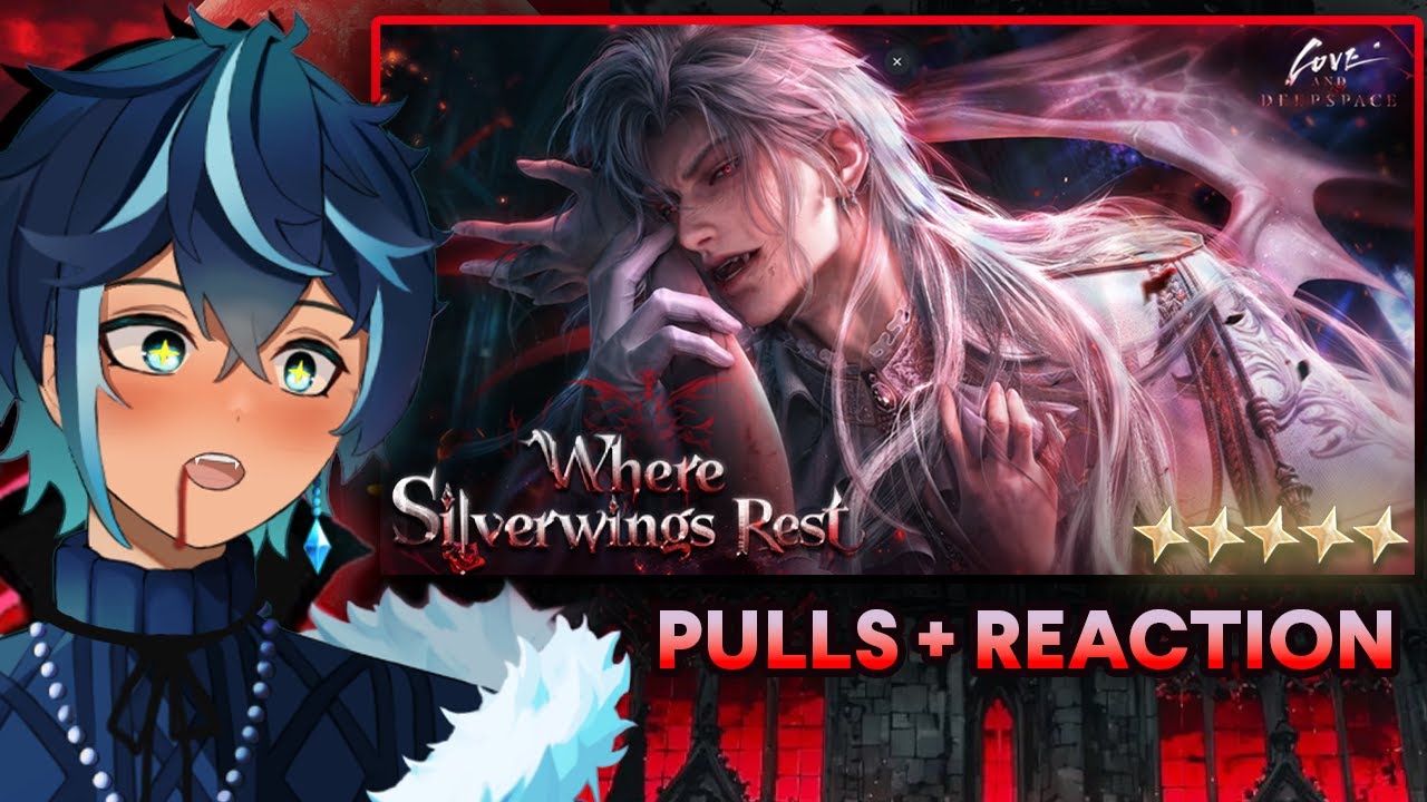 🩸 Niyeko Pulls and Reacts to Sylus: Where Silverwings Rest FULL Myth | Love and Deepspace 🧛
