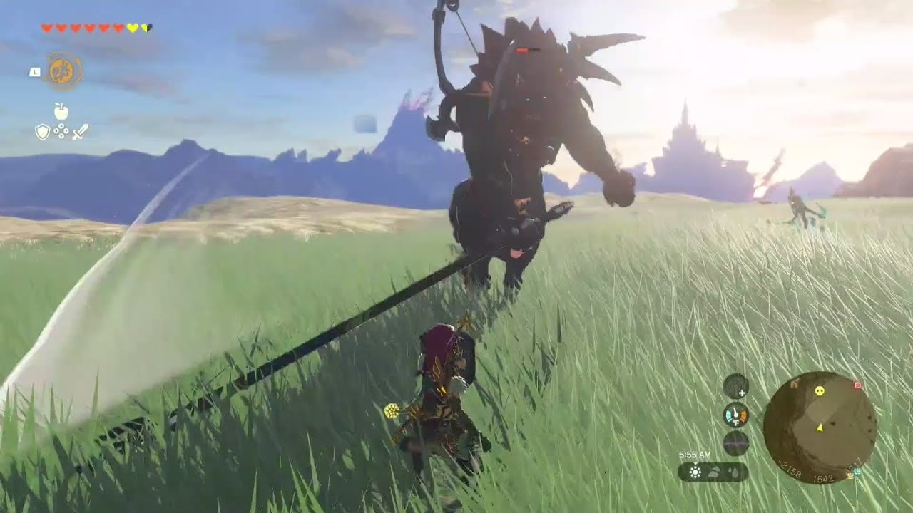 3 min of Flurry Rushes (vol 100) A Day in the Life of Link (Feb 5) #Tearsofthekingdom
