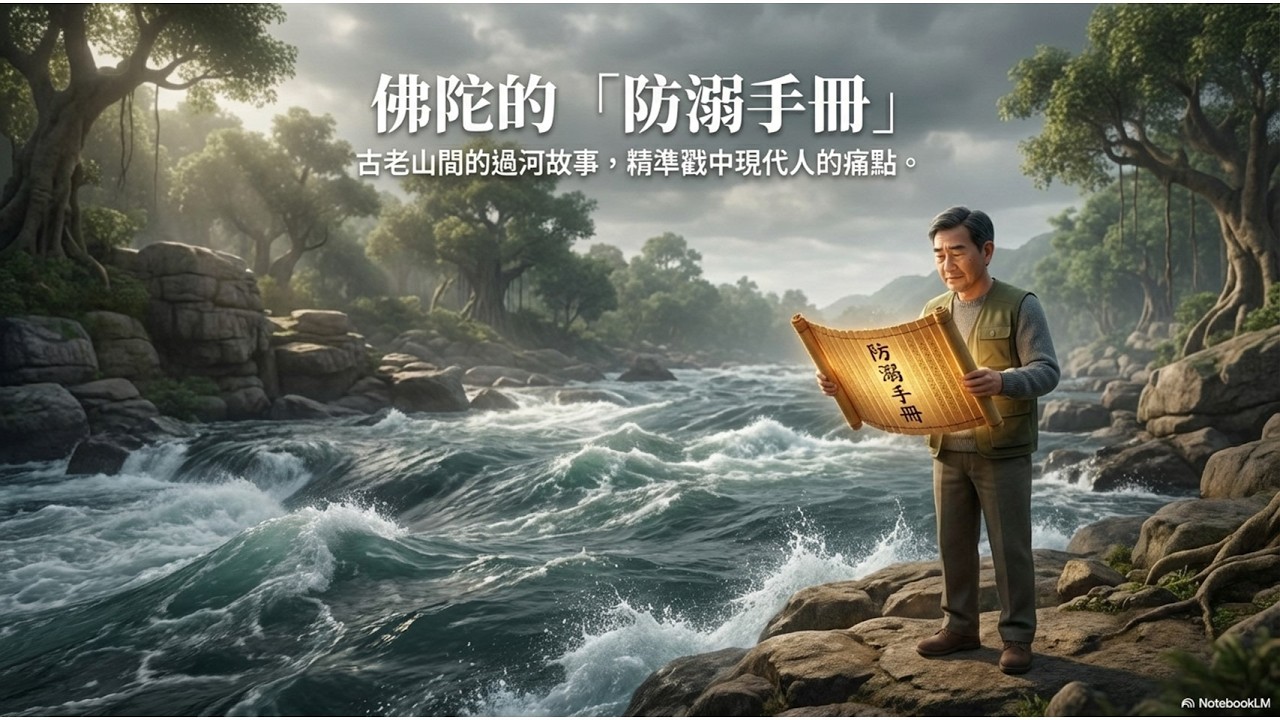 心靈自救指南（上集)—為何總在溺水邊緣？《雜阿含經45經》