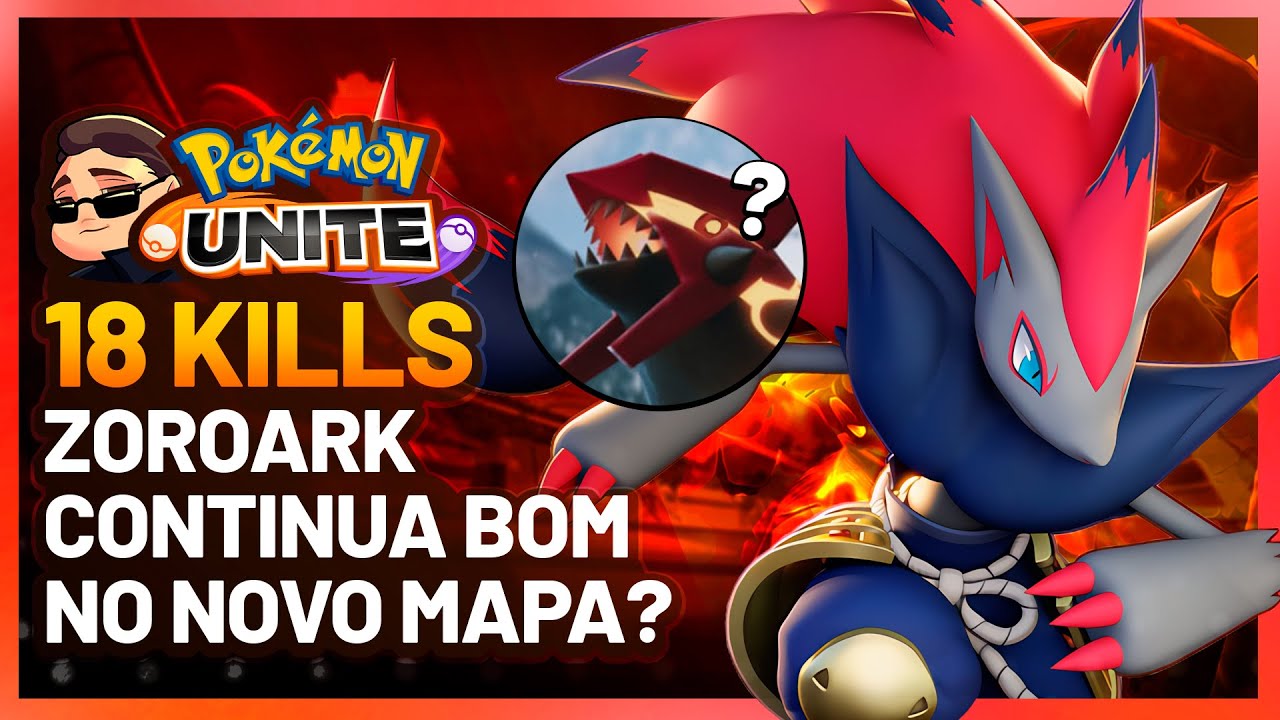 A RESSUREIÇÃO DO CAMPEÃO DAS RANKEADAS! Pokemon Unite Zoroark Gameplay