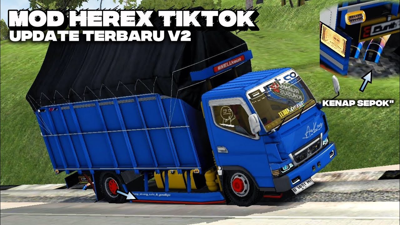mod herex tiktok mod canter style herex update terbaru v2
