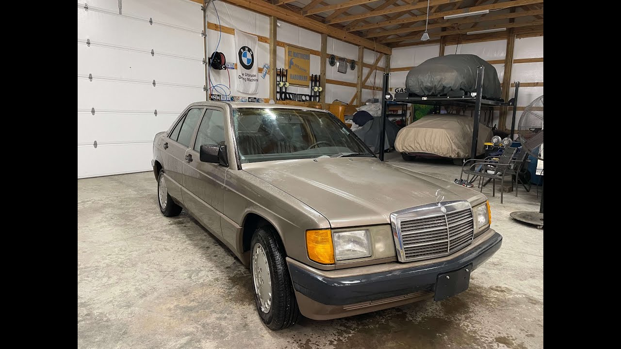 Mercedes 190e W201 Fuel Filter Change