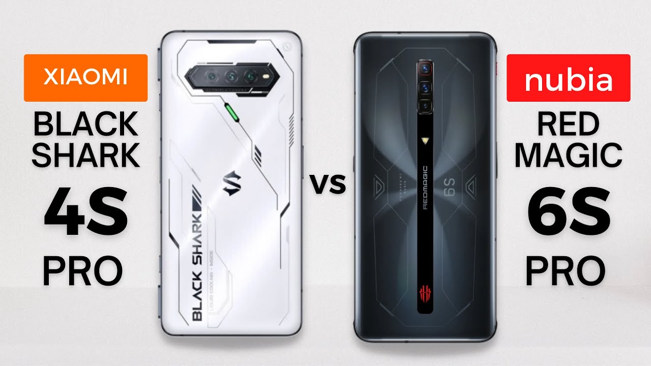 Xiaomi Black Shark 4s Pro vs Nubia Red Magic 6s Pro | Which should you buy?