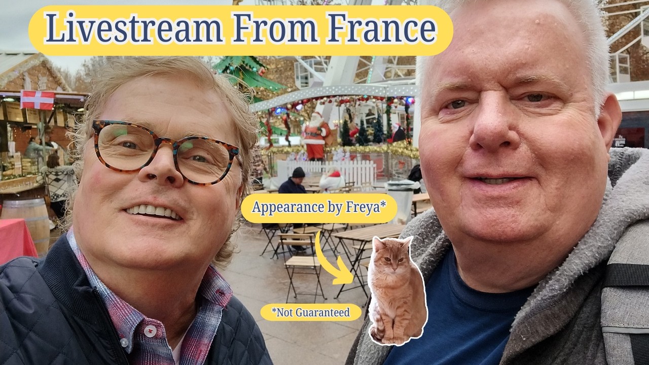 Live from France! - Update on Visa Status Change, Jeff's Renewal, and the e-Bike