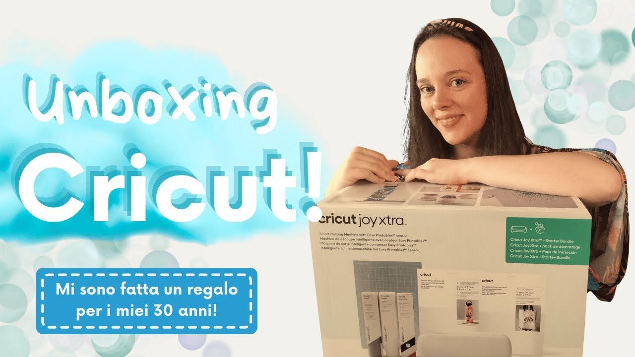 Unboxing Cricut! 🎁 Cosa c'è nello starter bundle + Prime Avventure con Cricut Joy Xtra ✂️