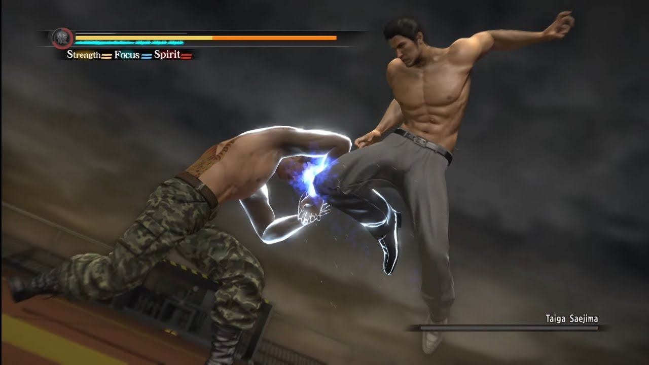 Yakuza 5 OST - The Maximum Ill Luck (with the QTE)