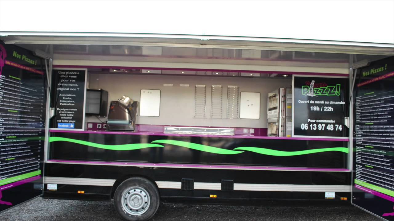 Novartois conception camion pizzas