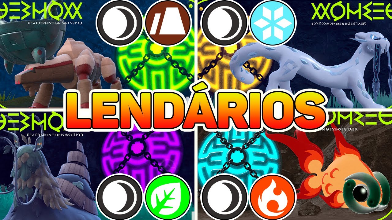 COMO CAPTURAR NOVOS POKÉMON LENDÁRIOS Ting-Lu Chien-Pao Wo-Chien Chi-Yu em Scarlet & Violet ??