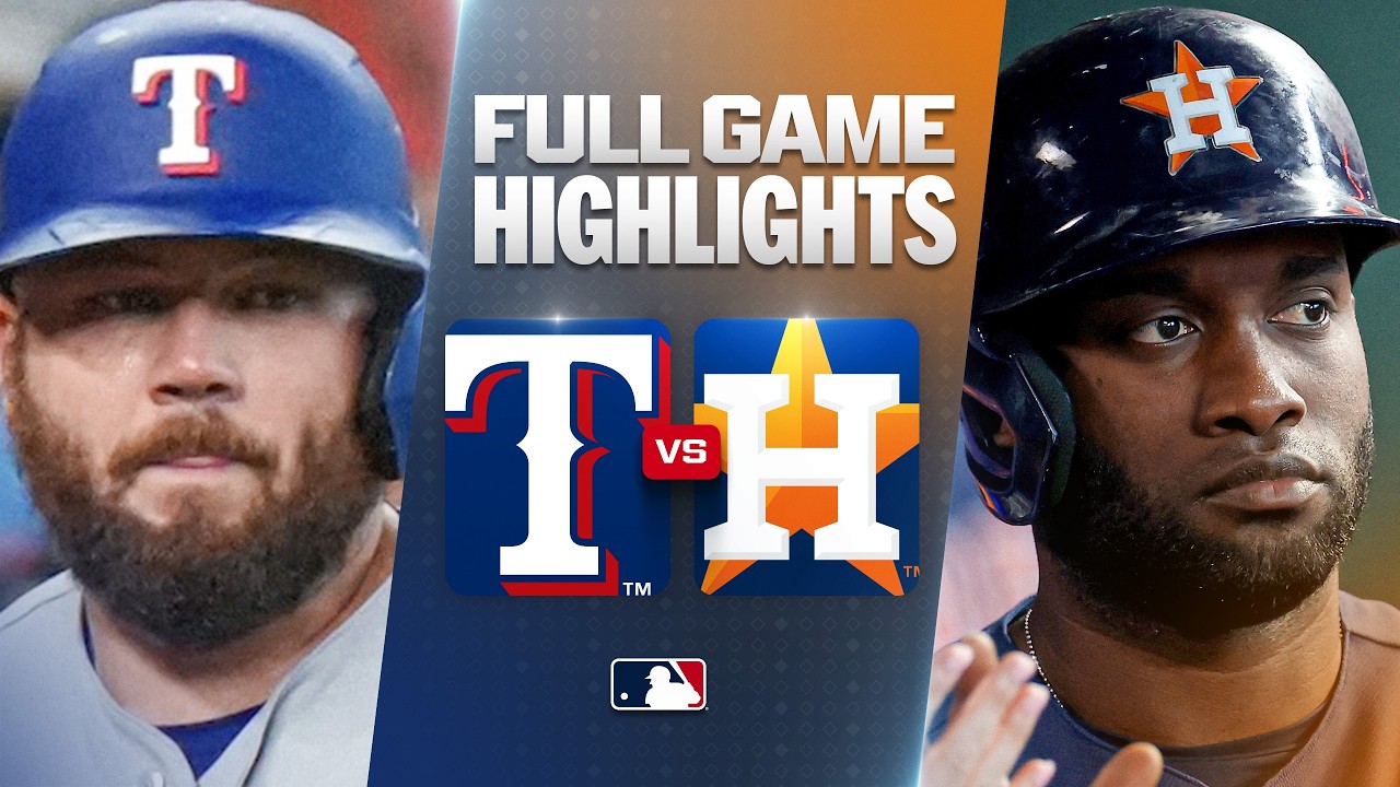 RANGERS vs. ASTROS: Official Full Game Highlights (August 2) | 2026 MLB Season