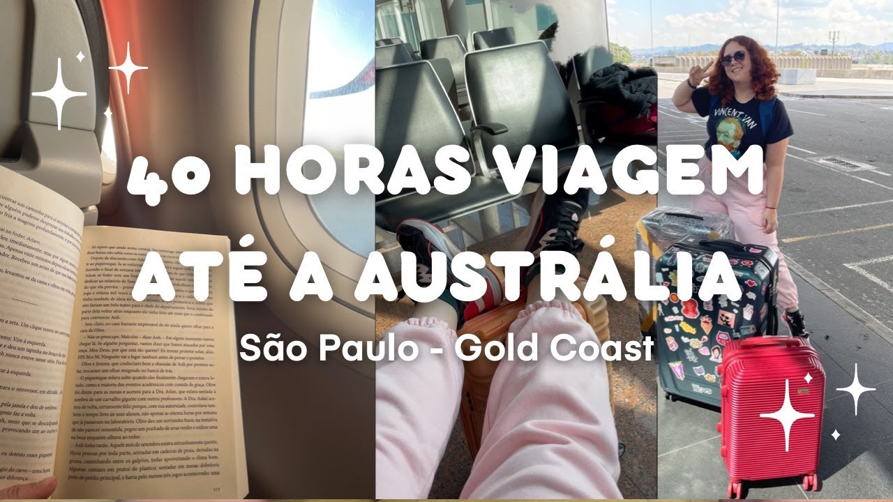 Diário de Intercâmbio #01 ✩ Viagem até a Austrália ✩ Ana Generoso
