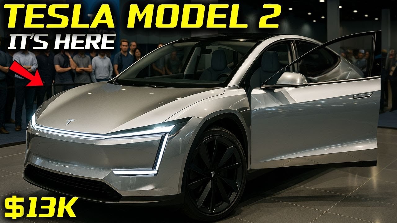 JUŻ JEST! Nowa Tesla Model 2 Senior Edition 2026 &mdash; 12 990 dolar&oacute;w, 850 km, 250 kW, AI Care Assist...
