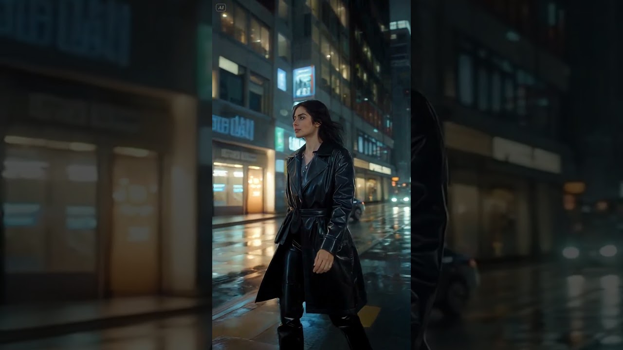 A Walk Through a Rainy Metropolis of the Future 