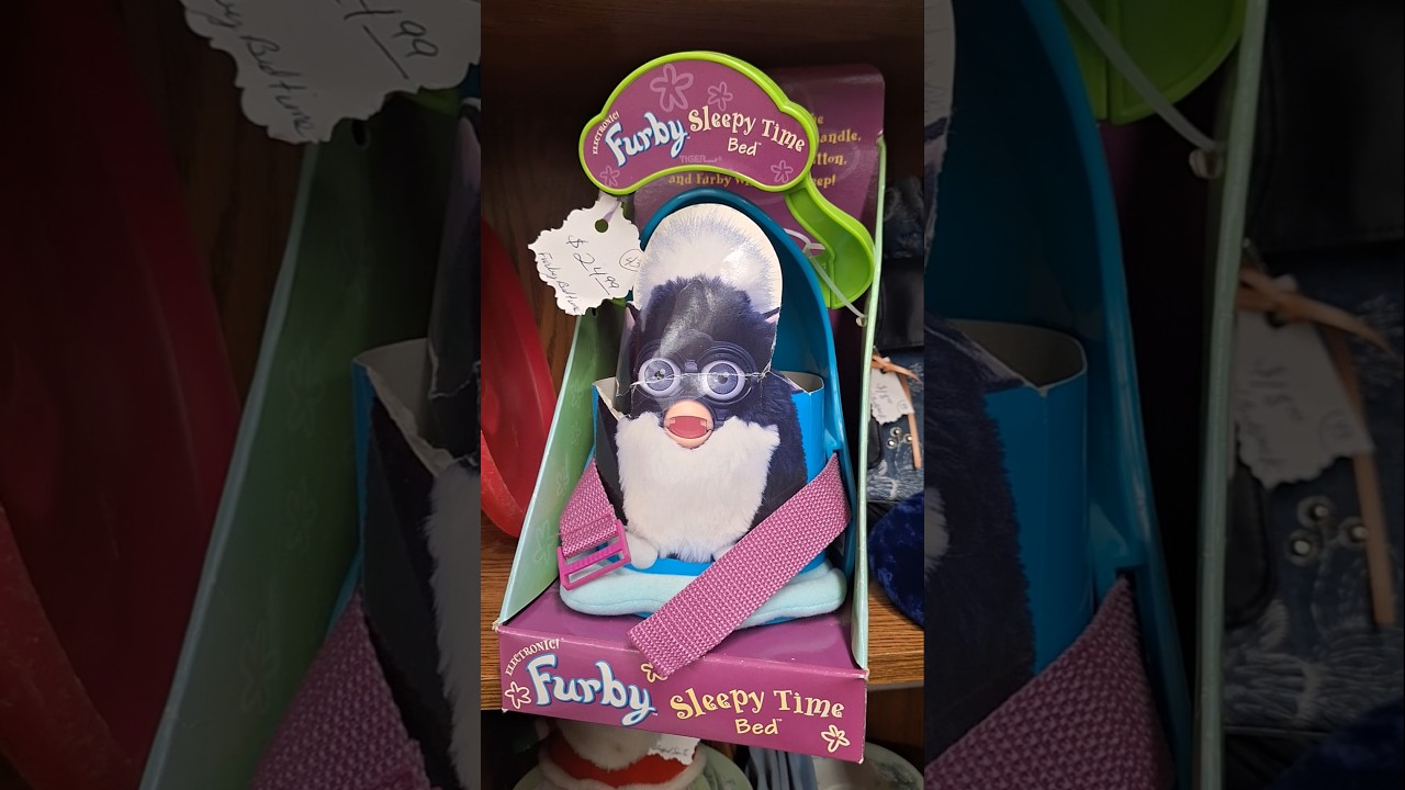 Furby sleepy time bed collectible item #goldhunter137