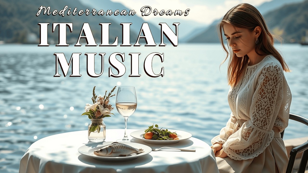🌄 Calm Italian Landscapes & Chill Music 🌄 1+ Hours Scenic Mediterranean Views