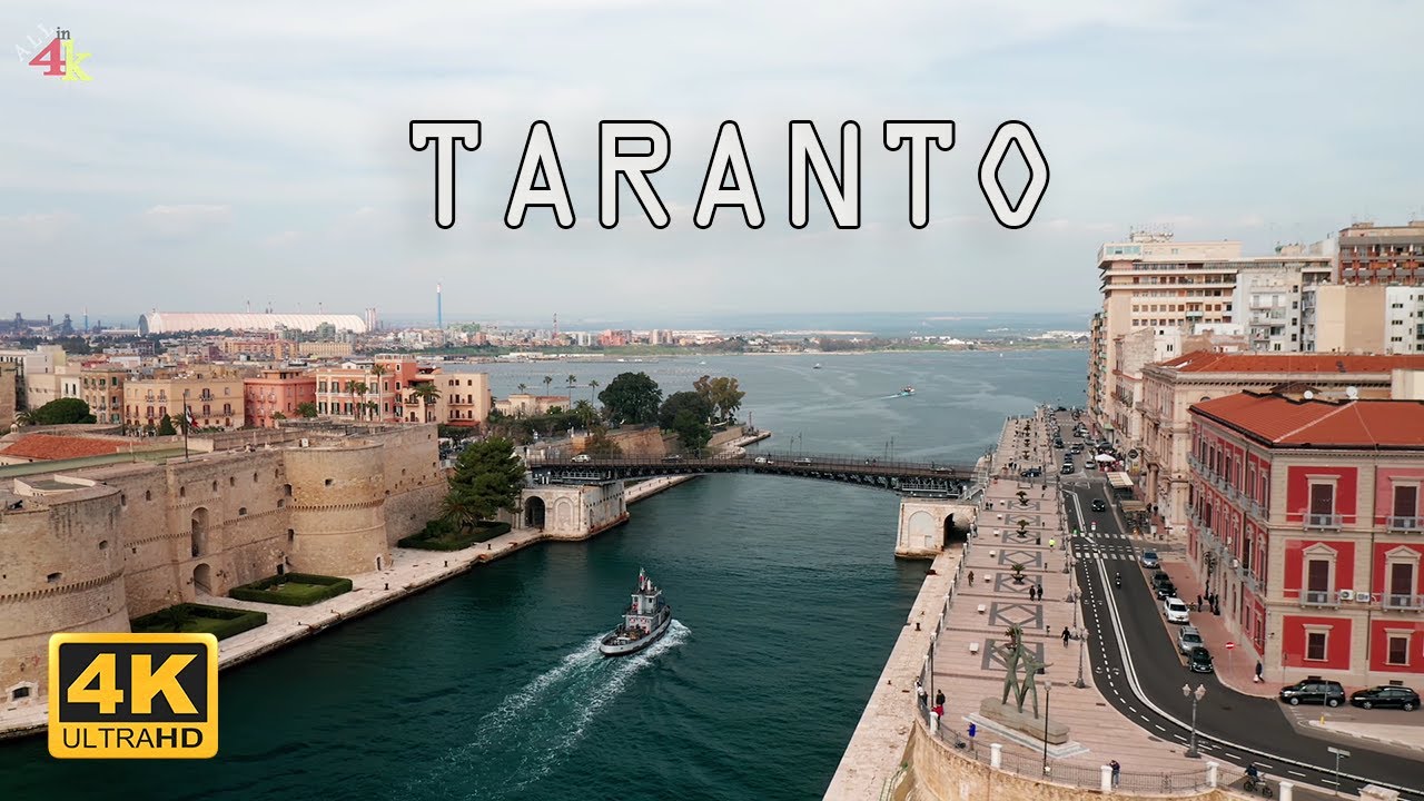 Taranto, Italy 🇮🇹 | 4K Drone Footage