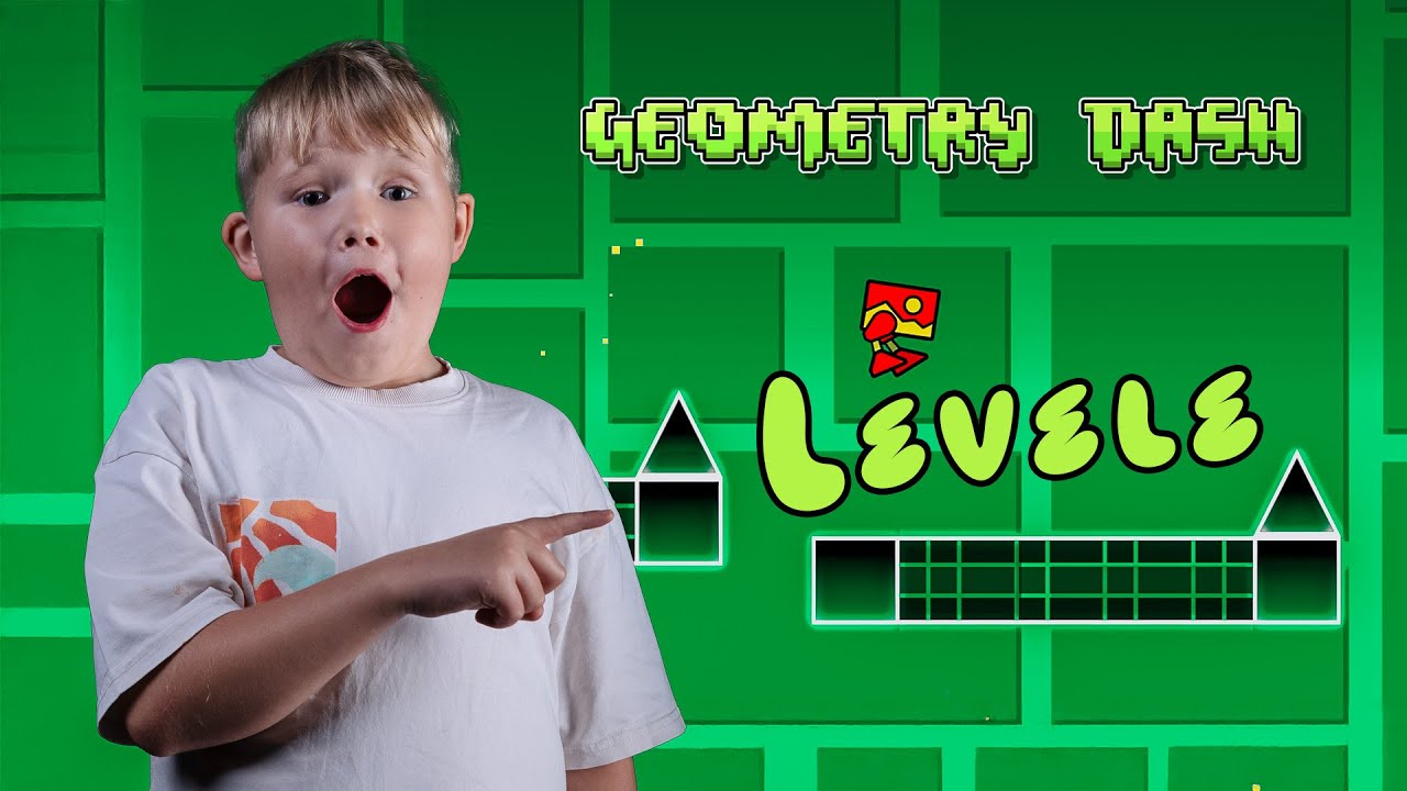 Geometry Dash Levele graczy, moje oraz tworzenie nowego levelu :)