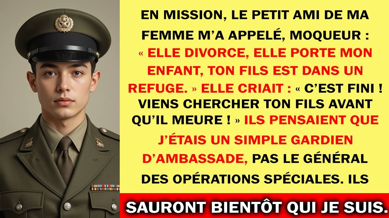« CHOISIS TON FILS OU IL MOURRA ! » A HURLÉ MA FEMME. SON AMANT IGNORAIT MA VRAIE IDENTITÉ.