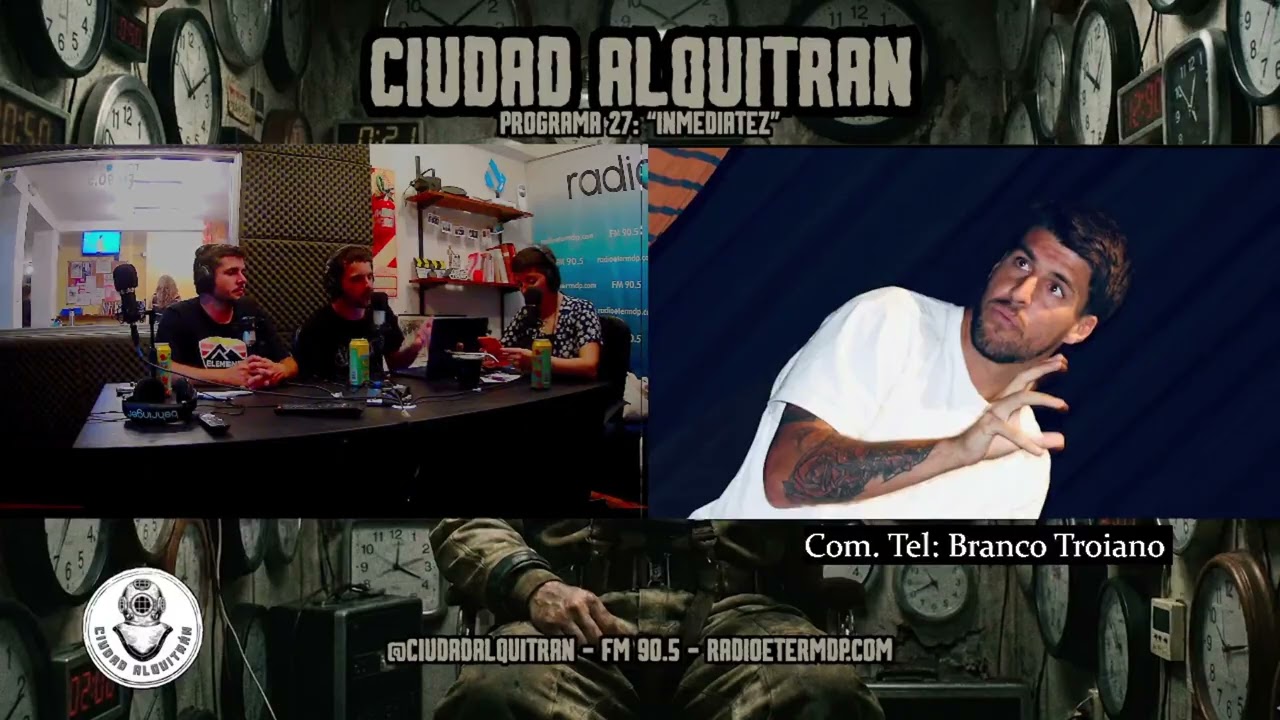 CHARLAMOS CON BRANCO TROIANO en CIUDAD ALQUITRAN #27: "INMEDIATEZ"