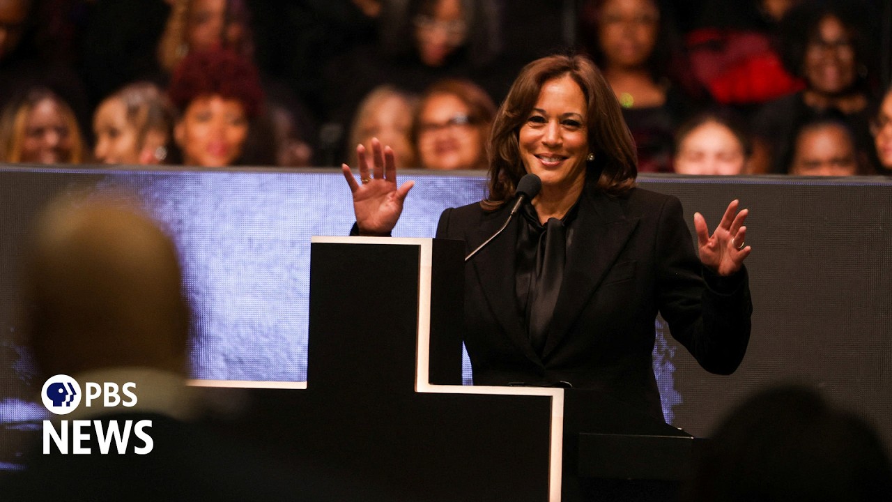 WATCH: Harris celebrates Rev. Jesse Jackson's legacy of fighting for justice and freedom