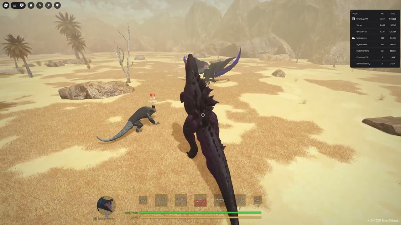Monstrous Battlegrounds | Kaiju Deviljho gameplay🦎