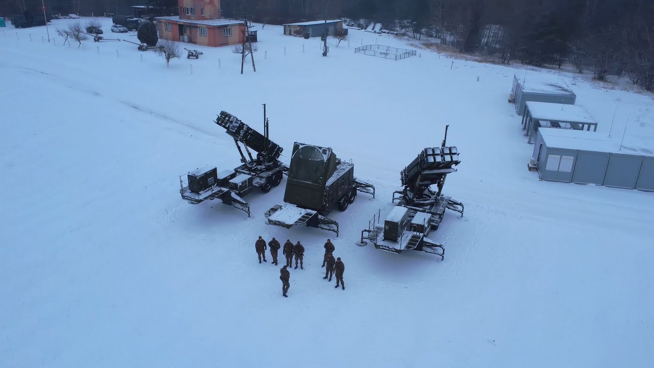 Drone Footage of U.S. and Polish Military Forces at Drawsko, Poland