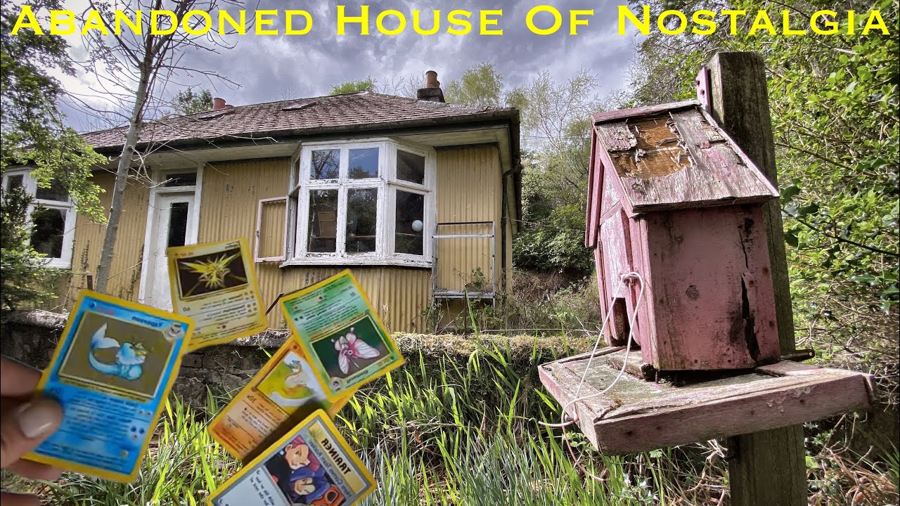 We Found An Abandoned House By The Loch In Scotland - Full of 90’s Memorabilia