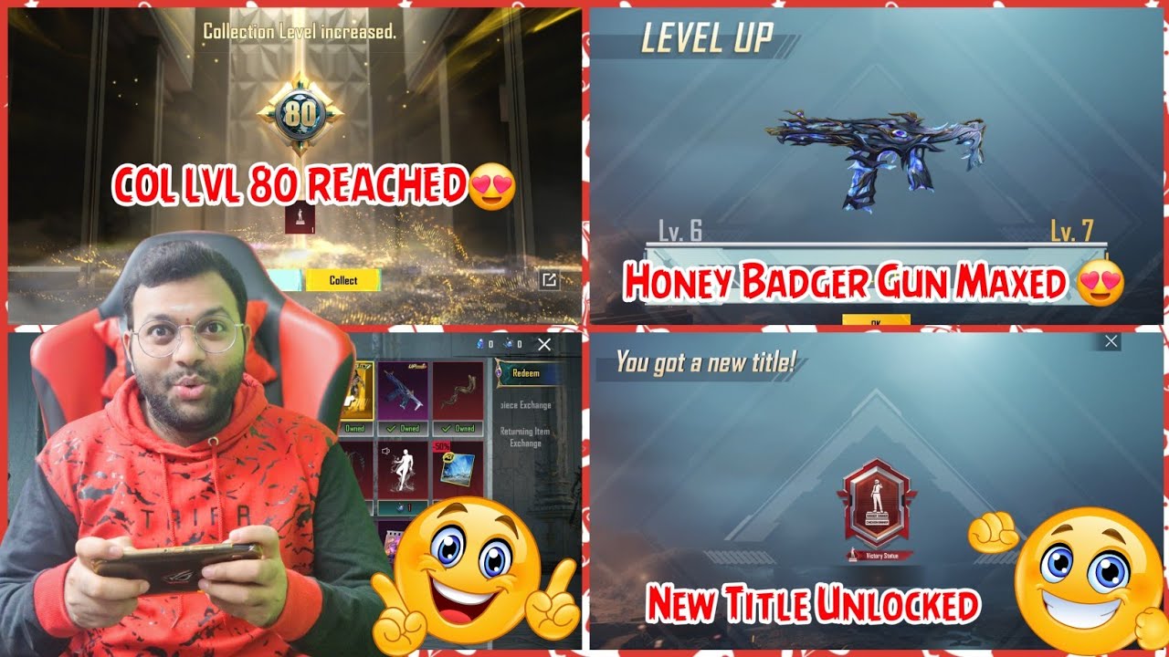 Col Lvl 80 & Gun Lvl7 | Part-3 Gilt Ultimate Set | #bgmi #jonathangaming #telugugamer @PunjuPowerYT