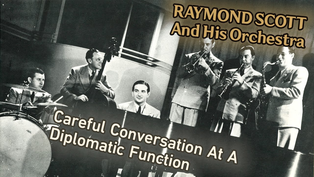 Careful Conversation At A Diplomatic Function - Raymond Scott