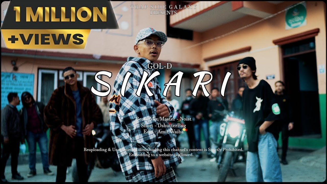 GOL-D VANJA SIKARI Official Music Video  New Nepali Rap Song 2022 prod. @NoistTheOne
