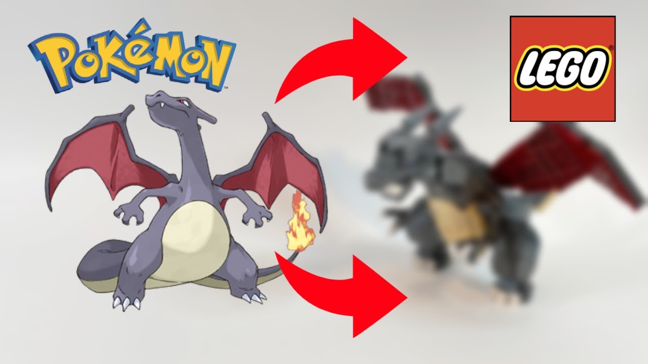 Shiny LEGO Charizard MOC (Tutorial) | Pokemon