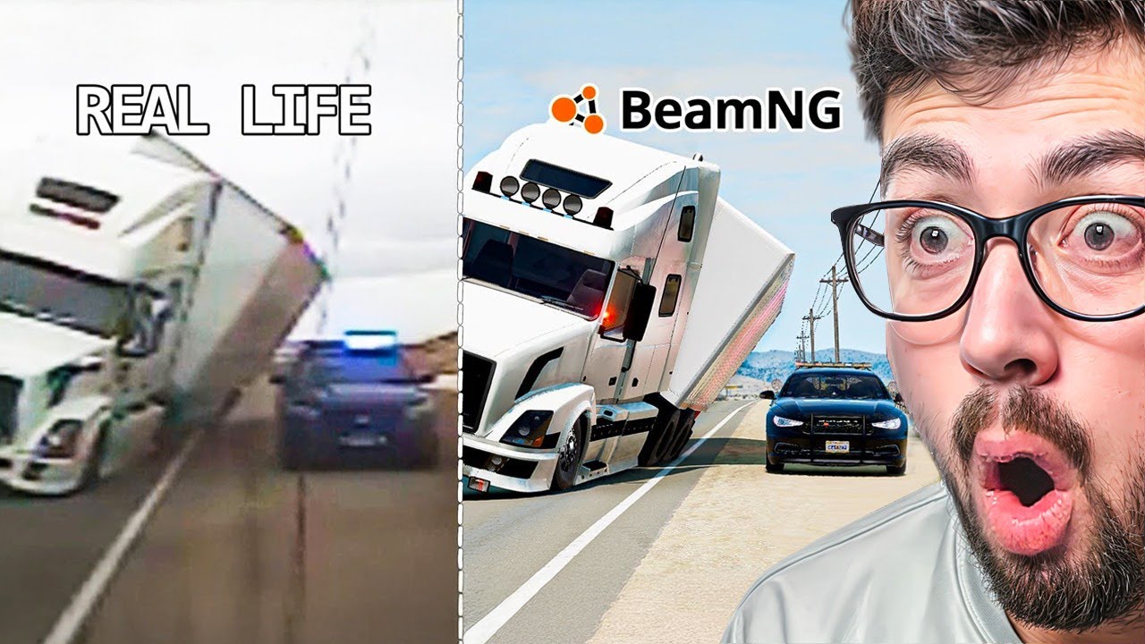 ACCIDENTES BASADOS EN LA VIDA REAL 😱 | BeamNG Drive #16